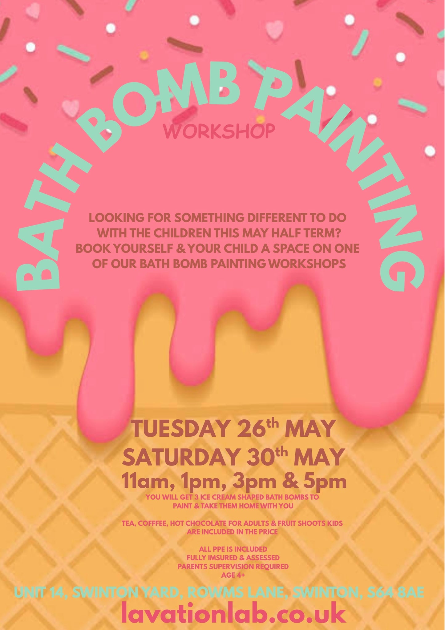 ICE CREAM - Bath Bomb Making Workshop