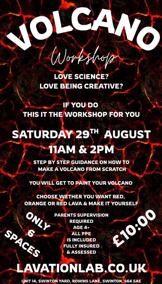 VOLCANO 🌋 Making Workshop